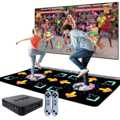 2-Player Dance Mat Game with Motion Sensor