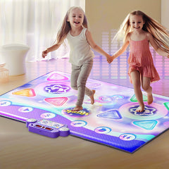 Kids Dance Mat Double Player Interactive Music Game
