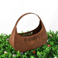 Family' Bag Planter / Decorative Storage 23cm