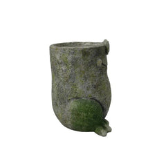 Quirky Frog Planter w Hole + Plug 26cm