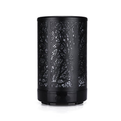 Black Forest Design Iron Essential Oil Diffuser - 7 Color LED Ultrasonic Cool Mist Humidifier 100ml