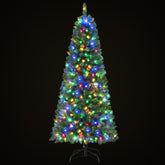 Jingle Jollys 1.8M Pre-lit Christmas Tree 8 Mode Multi Colour 200 LED Light Xmas