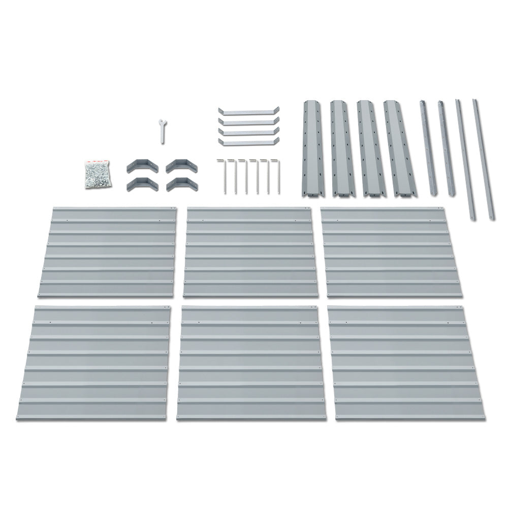 Raised Garden Bed Rectangular Planter Box - 320x80x77cm