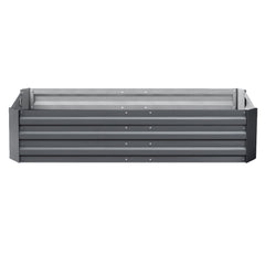 Raised Garden Beds 2of 150x90cm Planter Box Raised Container Galvanised Herb