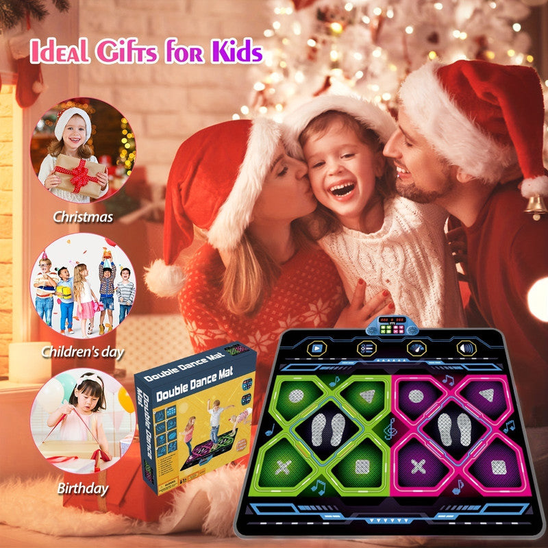 Double Electronic Dance Mat for Kids and Adults