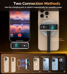 CHOETECH MSE023 Mobile Phone 512GB Portable SSD 10Gbps, Cooling Fan, for Phone Use