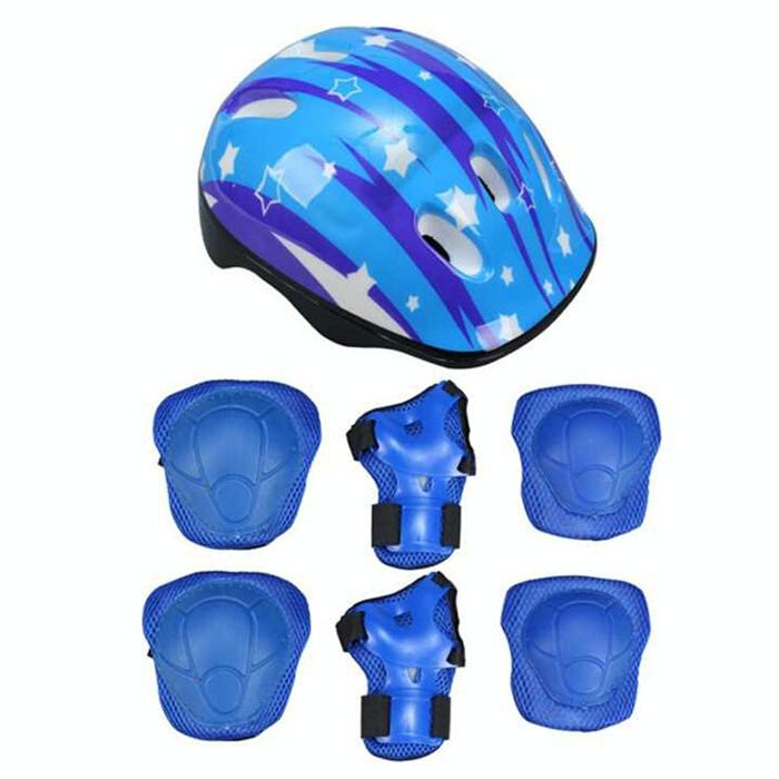 Flash Straight Row Roller Skating Shoes Suit for Kids and Adults - Medium Size - Blue