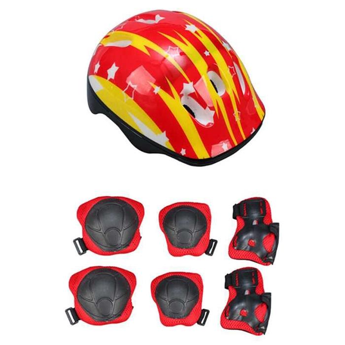 Flash Straight Row Roller Skating Shoes Suit for Kids and Adults - Medium Size - Red