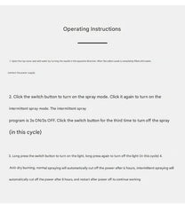 Green Mini USB Micro Landscape Humidifier - 260ml Cool Mist Maker with LED Light