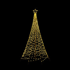 Jingle Jollys Solar Christmas Tree 2.1m 320 LED Net Lights Xmas Trees Decoration